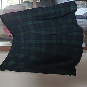 Plaid skirt
